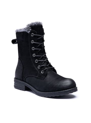 Foreverfolie Boots in Schwarz