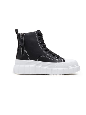 Foreverfolie Sneakersy w kolorze czarno-białym