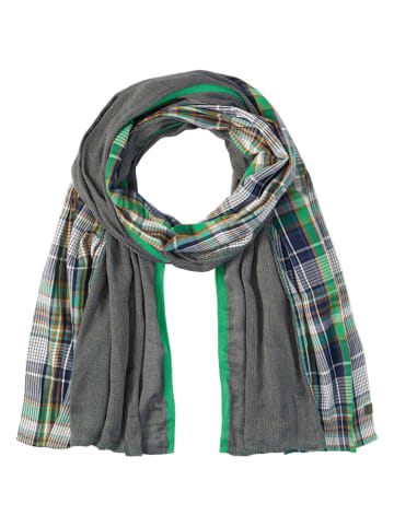 Camel Active Sjaal groen/grijs - (L)180 x (B)60 cm