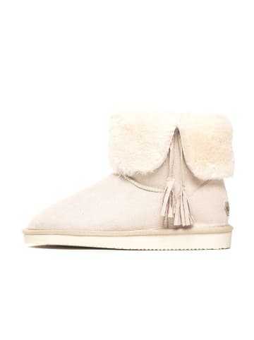 Blackfield Botki zimowe "Clary" w kolorze kremowym