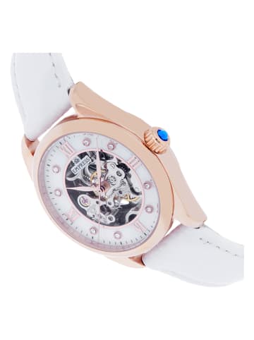 Empress Automatisch horloge "Magnolia" wit/roségoudkleurig