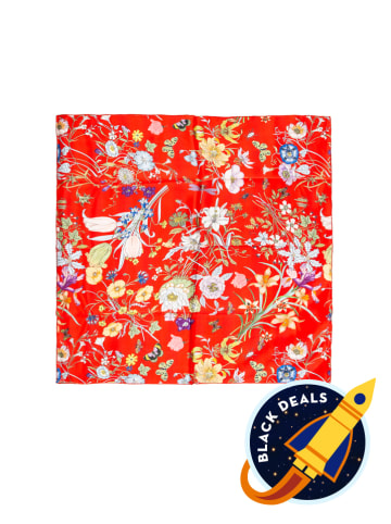 Made in Silk Zijden doek rood - (L)90 x (B)90 cm
