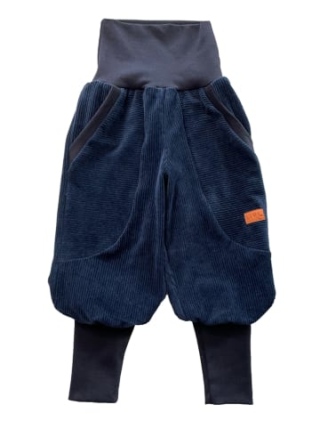 LiVi Corduroystreetjogger "Nickycord" donkerblauw