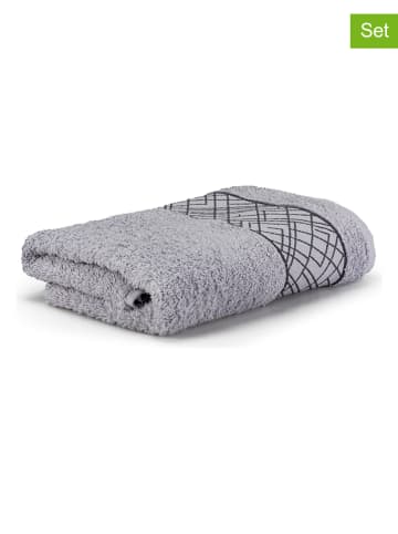Möve for Frottana 3er-Set: Handtücher "Möve for frottana" in Silber
