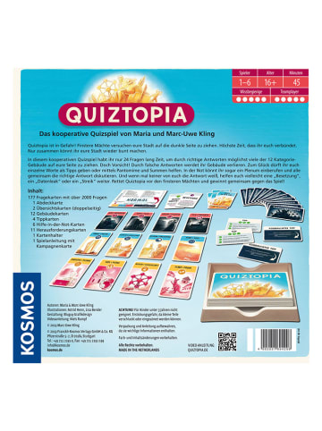 Kosmos Kartenspiel "Quiztopia" - ab 16 Jahren