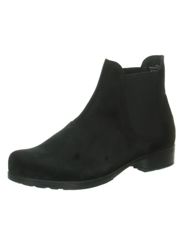 Think! Leder-Chelsea-Boots "Denk!" in Schwarz