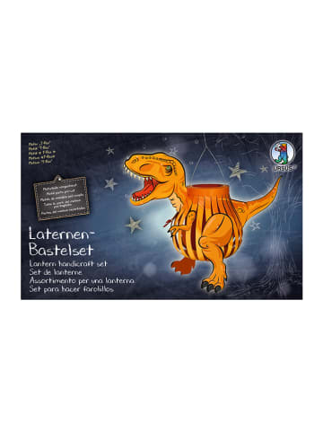 URSUS Laternen-Bastelset "T-Rex" in Orange