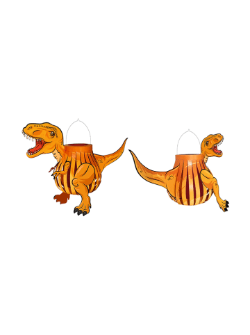 URSUS Laternen-Bastelset "T-Rex" in Orange