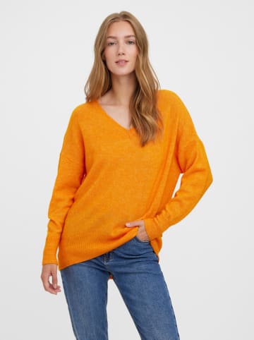 Vero Moda Sweter "Vigga" w kolorze pomarańczowym