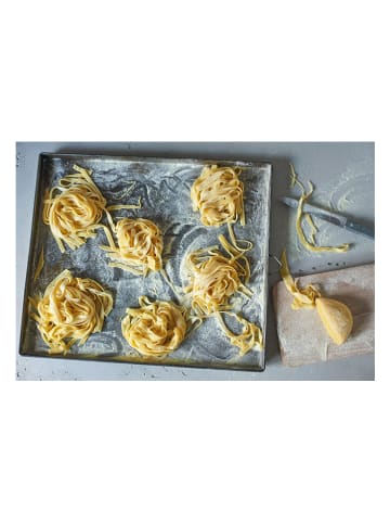 Bosch Pastavorsätze "PastaPassion" in Chrom - 2 Stück