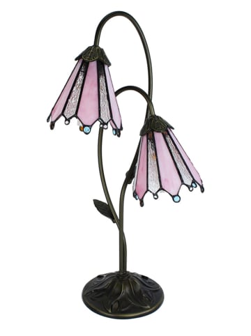 LumiLamp Tischleuchte in Rosa - (B)35 x (H)61 x (T)18 cm