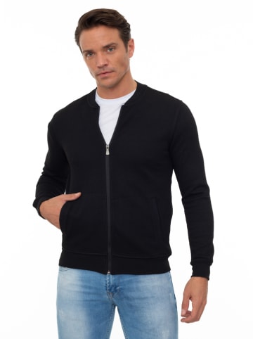 SIR RAYMOND TAILOR Sweatjacke "Bologna" in Schwarz