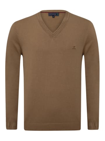 SIR RAYMOND TAILOR Pullover "Los Angeles" in Khaki