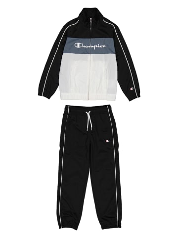 Champion 2-delige outfit zwart/wit/grijs