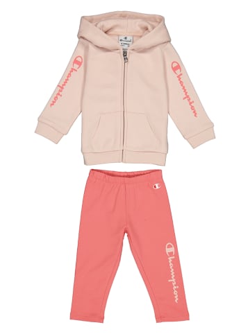 Champion 2tlg. Outfit in Beige/ Lachs
