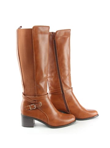 C'M Stiefel in Camel