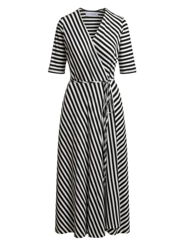 Risk made in warsaw Sukienka "Dream Girl" w kolorze czarno-białym ze wzorem
