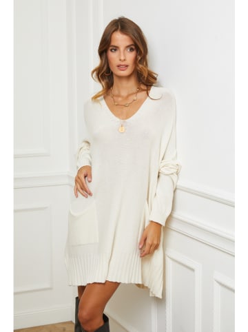 Joséfine Strickkleid "Farjo" in Weiß
