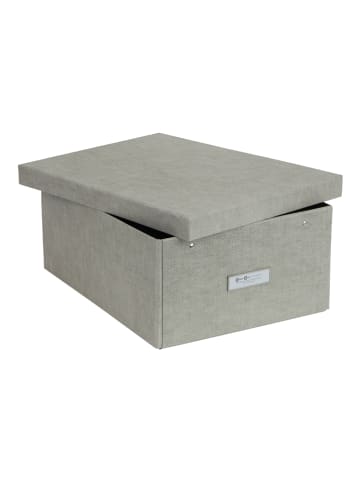 BigsoBox Ordnungsbox "Katia" in Beige - (B)28,5 x (H)16 x (T)39 cm