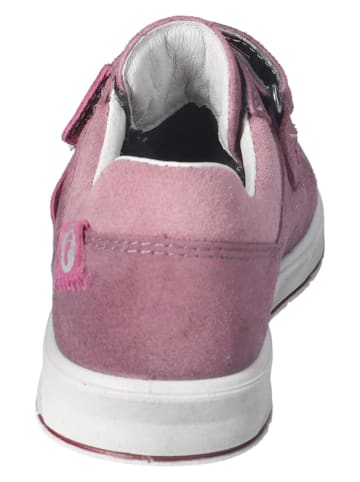 Ricosta Skórzane sneakersy "Luci" w kolorze różowym