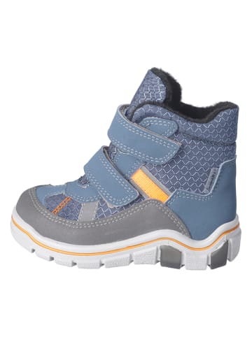 Ricosta Boots "Gabris" in Blau/ Grau