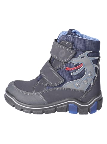 Ricosta Boots "Grisu" in Grau/ Blau
