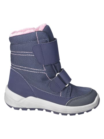 Ricosta Boots "Geni" donkerblauw/lichtroze