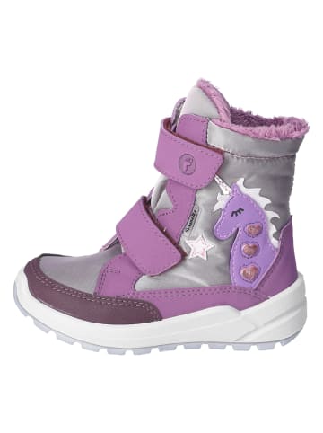 Ricosta Boots "Annika" in Lila/ Silber