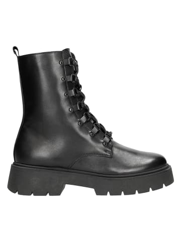 Wojas Leder-Boots in Schwarz