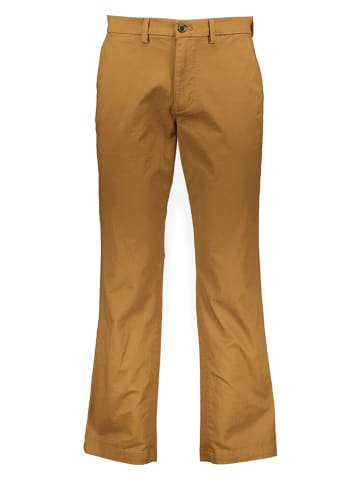 GAP Spodnie chino - Straight fit - w kolorze jasnobrązowym