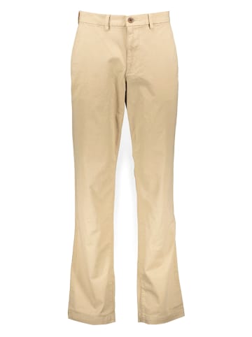 GAP Spodnie chino - Straight fit - w kolorze beżowym