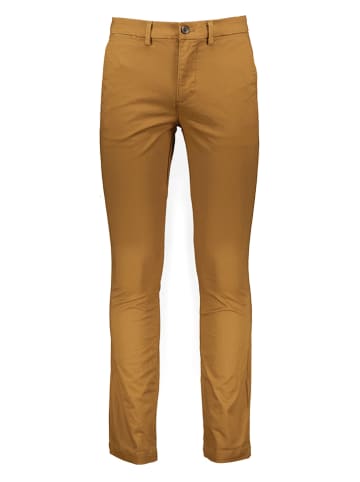 GAP Spodnie chino - Slim fit - w kolorze jasnobrązowym