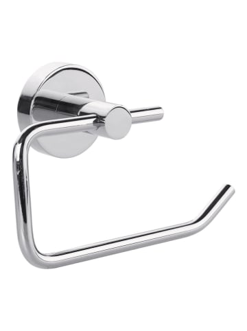 tesa SMOOZ Toiletrolhouder zilverkleurig - (B)14 x (H)10 x (D)5 cm