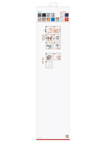 tesa Półka łazienkowa "Exxclusiv" w kolorze srebrnym - dł. 60 cm