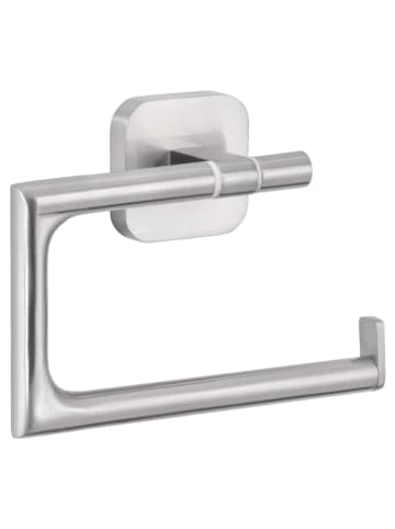 tesa Toiletrolhouder "Esteetic" zilverkleurig - (B)13,2 x (H)9,9 x (D)4,5 cm