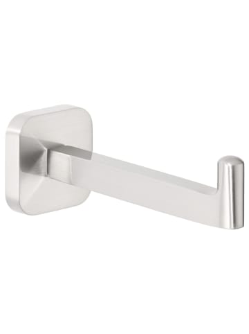 tesa Esteetic Toiletrolhouder "Esteetic" zilverkleurig - (B)5 x (H)5 x (D)12,8 cm