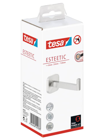 tesa Uchwyt "Esteetic" na dodatkową rolkę papieru - 5 x 5 x 12,8 cm