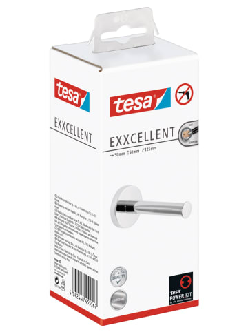 tesa Exxcellent tesa EXXCELLENT Ersatzrollenhalter in Silber - (B)5 x (H)5 x (T)12,5 cm