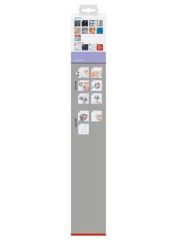 tesa MOON Handdoekhouder "Moon" grijs - (L)45,6 cm