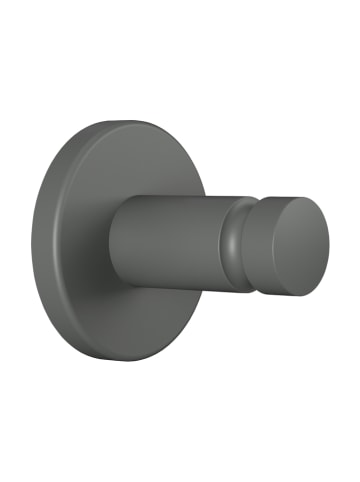 tesa MOON Handtuchhaken "Moon" in Grau - (B)3,7 x (H)3,7 x (T)3,6 cm