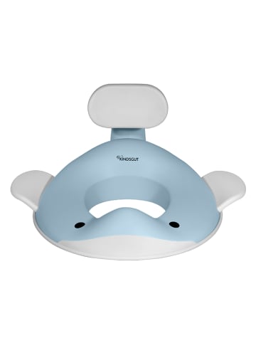 Kindsgut Nakładka "Whale" w kolorze błękitnym na WC