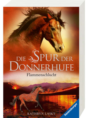 Ravensburger Jugendroman "Die Spur der Donnerhufe, Band 1: Flammenschlucht"