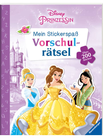 Ravensburger Kreativbuch "Mein Stickerspaß: Vorschulrätsel. Disney Prinzessin"