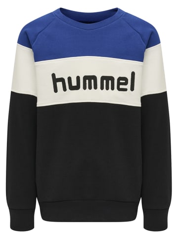 Hummel Bluza "Claes" w kolorze czarno-niebiesko-białym