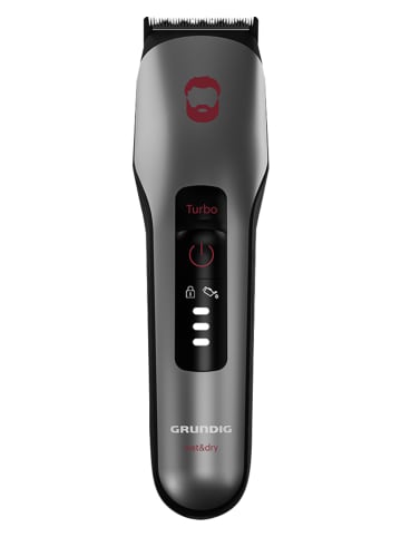 GRUNDIG Maszynka "ProClub" w kolorze srebrnym do włosów i brody