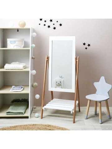 The Home Deco Kids Lustro stojące w kolorze białym - 44 x 108 x 44 cm