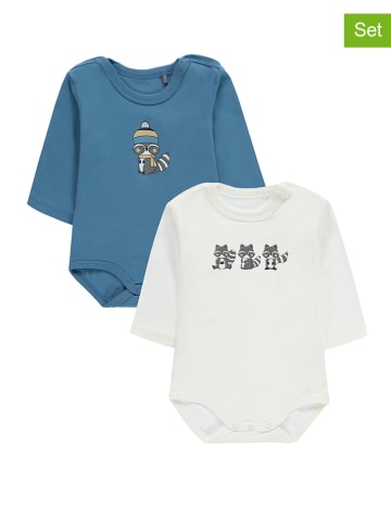 bellybutton 2-delige set: rompers blauw