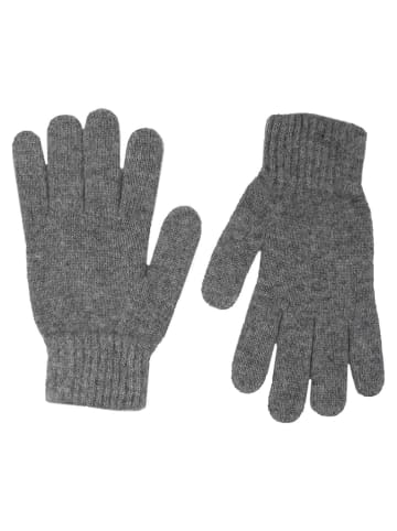 Zwillingsherz Kaschmir-Handschuhe in Anthrazit