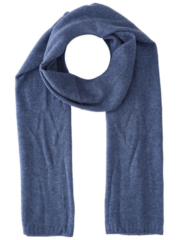 Zwillingsherz Kasjmieren sjaal blauw - (L)180 x (B)30 cm
