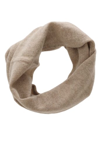 Zwillingsherz Kasjmieren colsjaal beige - (L)108 x (B)24 cm